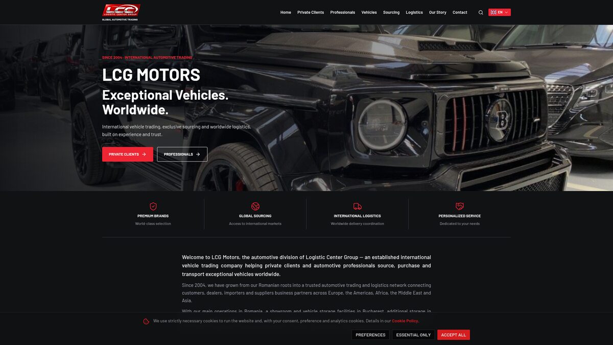 LCG Auto Connect — homepage